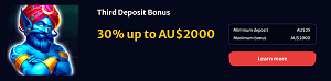 Thirdt Deposit Bonus