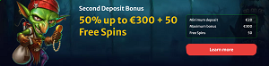 Second Deposit Bonus